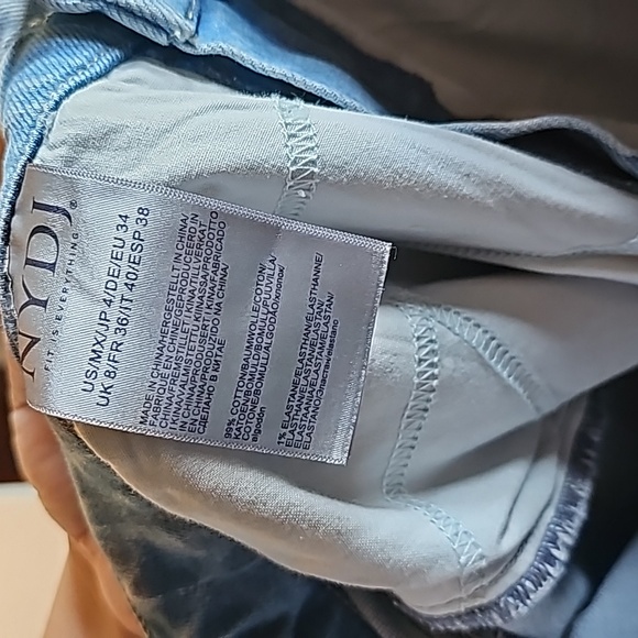 NYDJ patchie major wide leg Capri size 4 - Picture 7 of 10